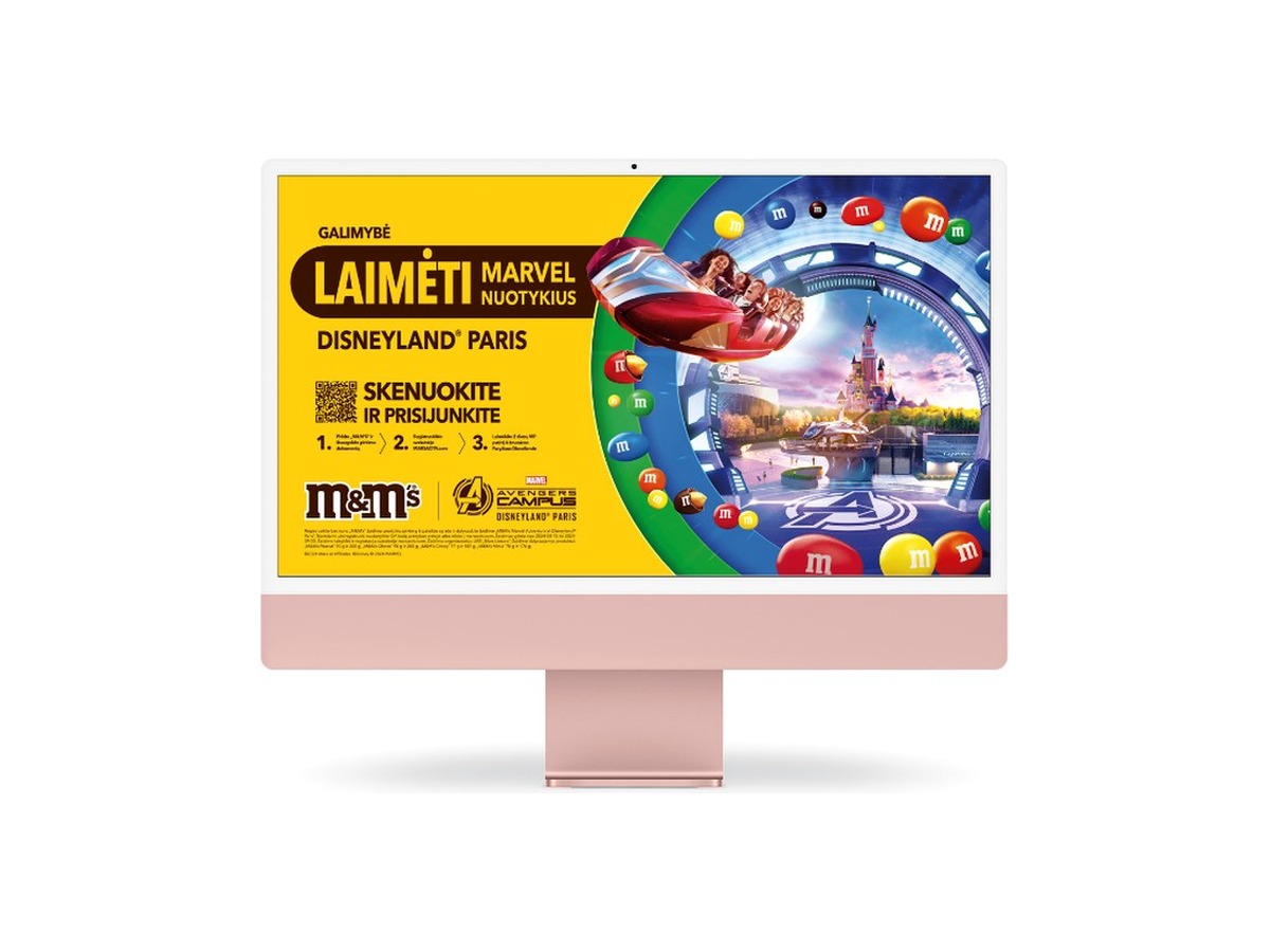 M&M's x Disneyland Paris – Žaidimo organizavimas ir koordinavimas · LT