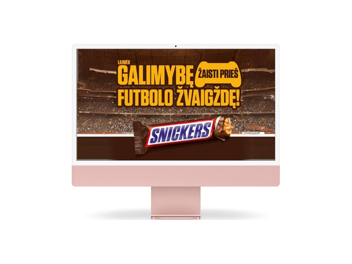 Snickers – Žaidimo organizavimas ir koordinavimas· LT 