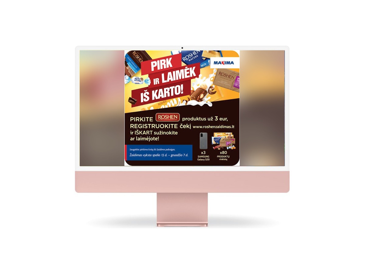 Roshen x Maxima – Žaidimo organizavimas ir koordinavimas · LT